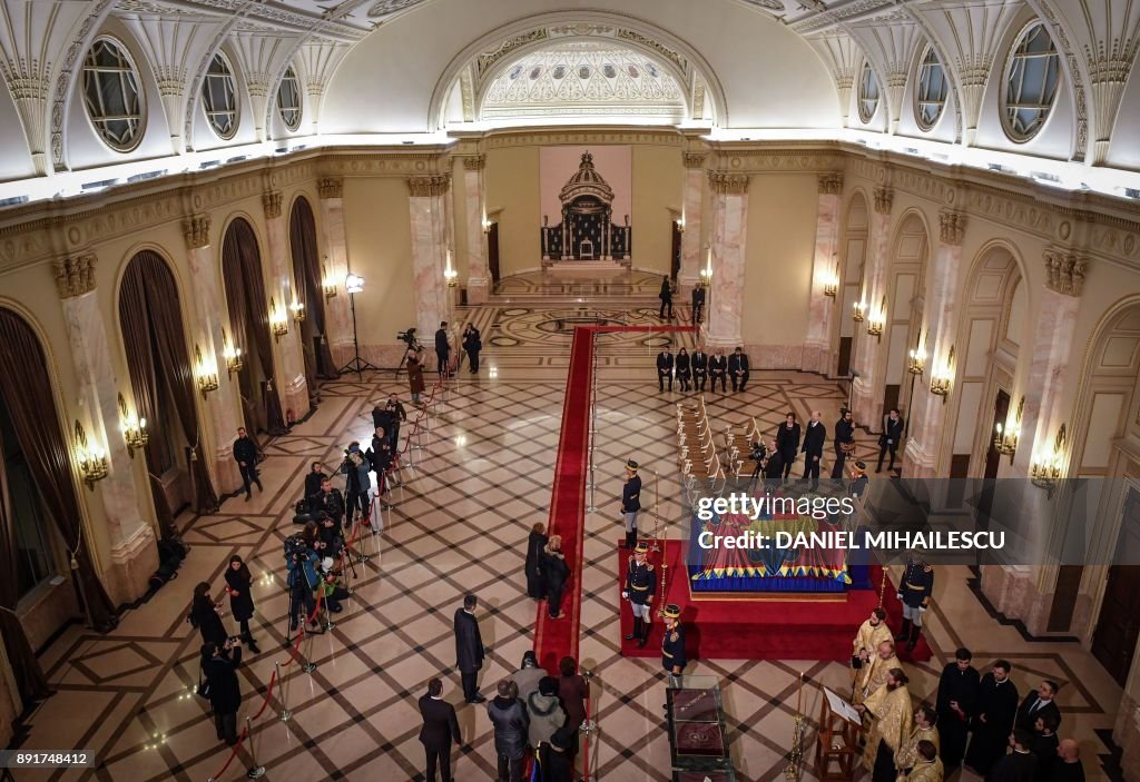 ROMANIA-KING MICHAEL-ROYALS-FUNERAL
