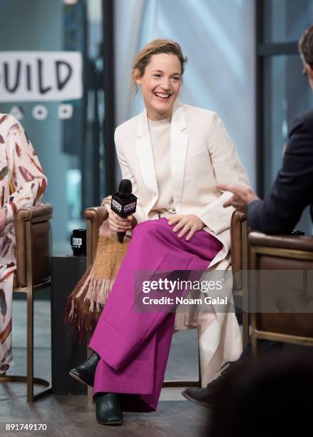 Vicky Krieps visits Build Series to discuss "Phantom Thread" at Build Studio on December 13, 2017 in New York City.