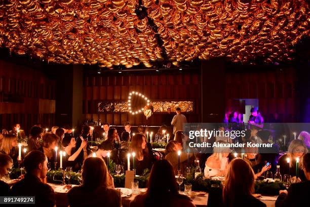 General view during the Zalando xmas bash hosted by Alek Wek at Haus Ungarn on December 13, 2017 in Berlin, Germany.