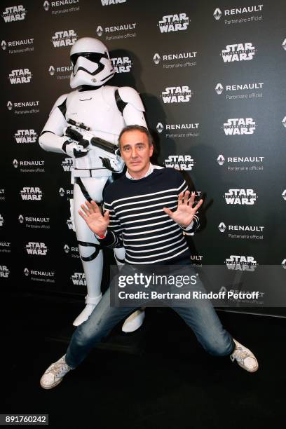 Elie Semoun attends the "Star Wars x Renault" : Party at Atelier Renault on December 13, 2017 in Paris, France.