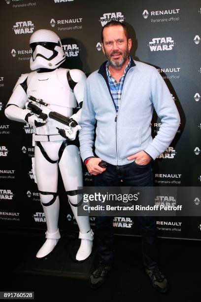 Christian Vadim attends the "Star Wars x Renault" : Party at Atelier Renault on December 13, 2017 in Paris, France.