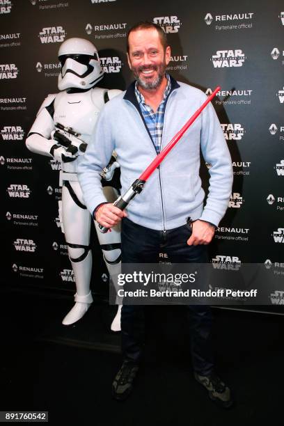 Christian Vadim attends the "Star Wars x Renault" : Party at Atelier Renault on December 13, 2017 in Paris, France.