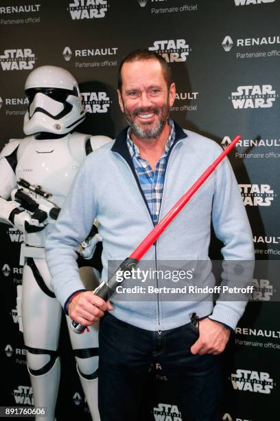 Christian Vadim attends the "Star Wars x Renault" : Party at Atelier Renault on December 13, 2017 in Paris, France.