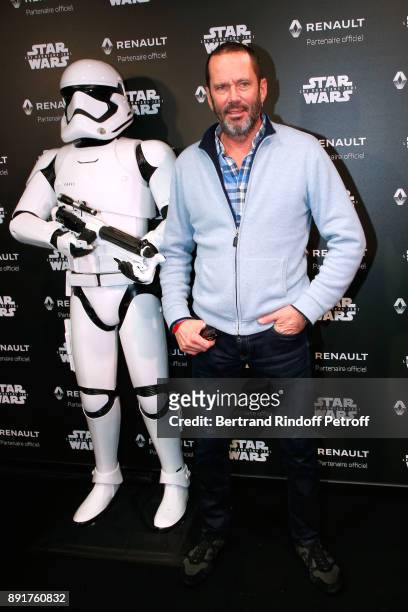 Christian Vadim attends the "Star Wars x Renault" : Party at Atelier Renault on December 13, 2017 in Paris, France.