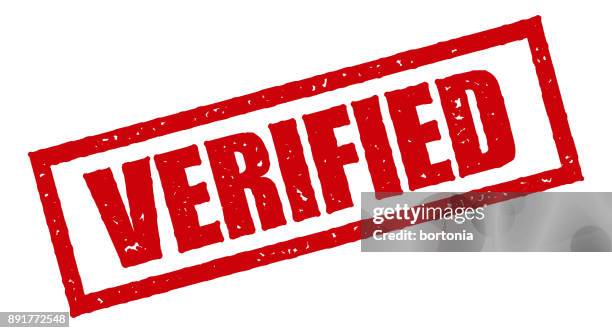 ilustraciones, imágenes clip art, dibujos animados e iconos de stock de icono de comprobada sello rojo sobre fondo transparente - verificación