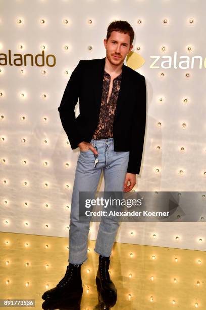 Fabian Hart attends the Zalando Xmas bash hosted by Alek Wek at Haus Ungarn on December 13, 2017 in Berlin, Germany.