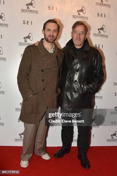 Tim Downie and Michael Smiley attend a special screening of "Grenfell Voices" including 3 short films featuring and inspired by Grenfell survivors...