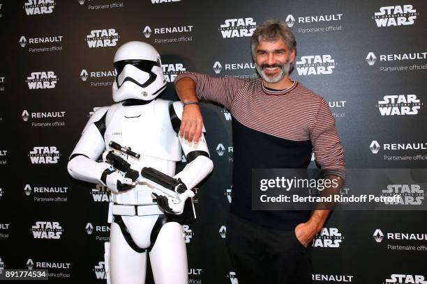 Actor Francois Vincentelli attends the "Star Wars x Renault" : Party at Atelier Renault on December 13, 2017 in Paris, France.