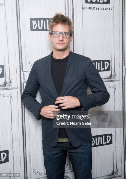 Paul Sparks visits Build Series to discuss "The Greatest Showman" at Build Studio on December 13, 2017 in New York City.