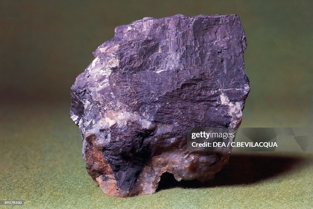 Close-up of galena