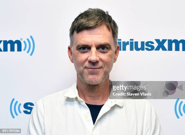 Filmmaker Paul Thomas Anderson visits SiriusXM Studios on December 13, 2017 in New York City.