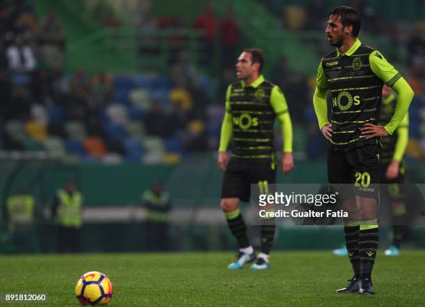 Sporting CP midfielder Bryan Ruiz from Costa Rica in action during the Portuguese Cup match between Sporting CP and Vilaverdense at Estadio Jose...