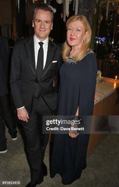 Michael Bonsor, Managing Director at Rosewood London, and Louise Kennedy attend the Rosewood Mini Wishes Gala Dinner in aid of Great Ormond Street...