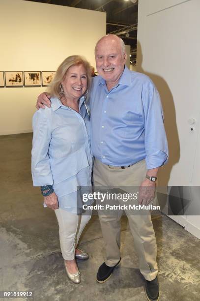 Ninah Lynne and Michael Lynne attend Art Basel Miami Beach - Private Day at Miami Beach Convention Center on December 6, 2017 in Miami Beach, Florida.