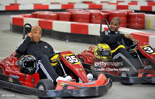 Rev. Run of RUN-DMC meets his daughter Vanessa's boyfriend Mike Wayans - the son of Damon Wayans and star of the new movie "Dance Flick" - for some...