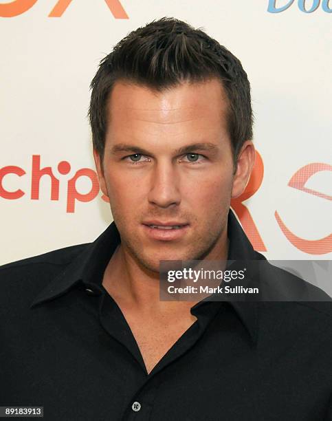 Actor Doug Reinhardt arrives at the Los Angeles premiere of a new TV pilot "Rex" at Cinespace on June 8, 2009 in Hollywood, California.