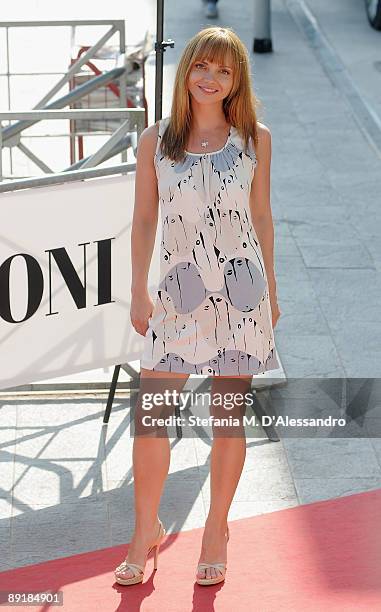 Actress Christina Ricci attends a photocall during the 2009 Giffoni Experience on July 22, 2009 in Salerno, Italy.