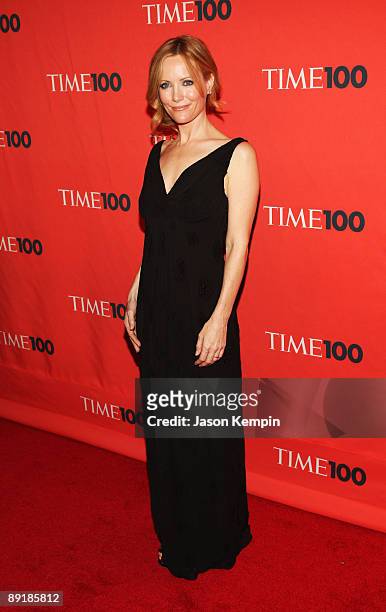 Actress Leslie Mann attends Time's 100 Most Influential People in the World Gala at the Frederick P. Rose Hall at Jazz at Lincoln Center on May 5,...