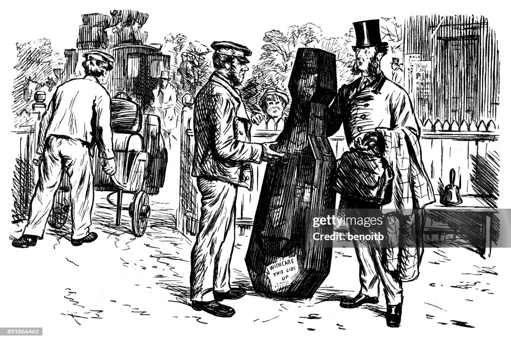 Collecting ticket train ticket