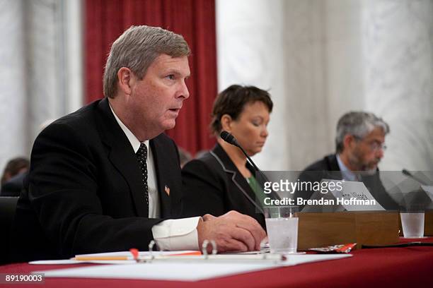 Agriculture Secretary Tom Vilsack, Environmental Protection Agency Administrator Lisa Jackson, and director of the White House Office of Science and...
