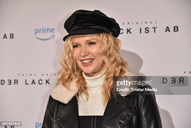 Veronica Ferres attends the photo call of the 'Der Lack ist ab' at Astor Film Lounge on December 13, 2017 in Berlin, Germany.