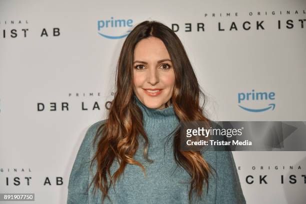 Johanna Klum attends the photo call of the 'Der Lack ist ab' at Astor Film Lounge on December 13, 2017 in Berlin, Germany.
