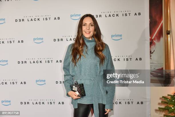 Johanna Klum attends the photo call of the 'Der Lack ist ab' at Astor Film Lounge on December 13, 2017 in Berlin, Germany.