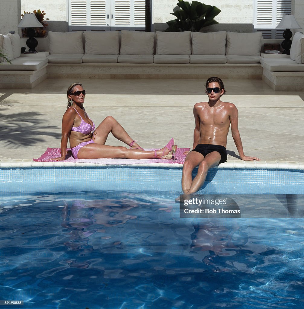 Mature woman with her Toy Boy