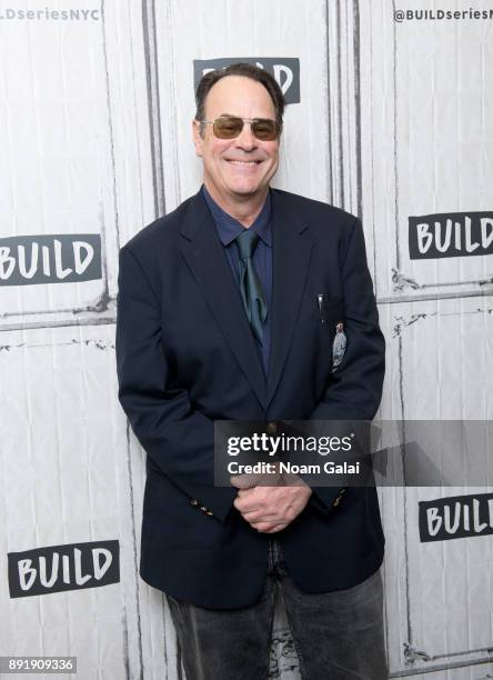 Dan Aykroyd visits Build Series to discuss Crystal Head Vodka at Build Studio on December 13, 2017 in New York City.