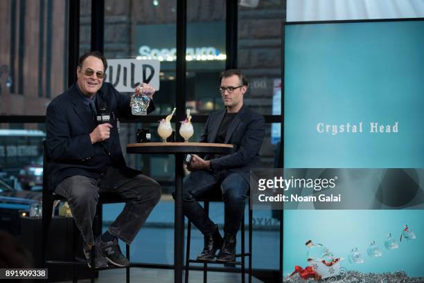 Dan Aykroyd visits Build Series to discuss Crystal Head Vodka at Build Studio on December 13, 2017 in New York City.