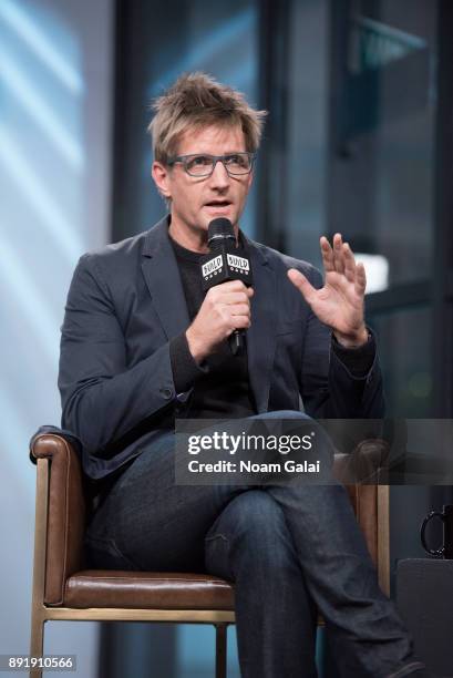 Paul Sparks visits Build Series to discuss "The Greatest Showman" at Build Studio on December 13, 2017 in New York City.