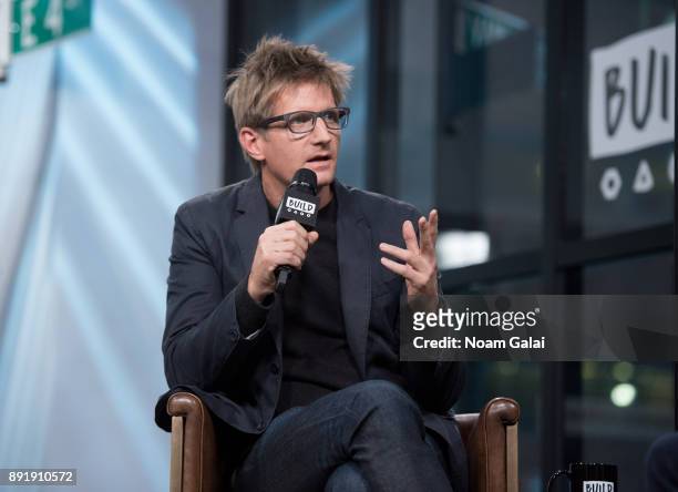 Paul Sparks visits Build Series to discuss "The Greatest Showman" at Build Studio on December 13, 2017 in New York City.