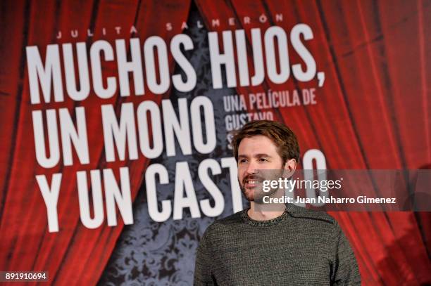 Manuel Velasco attends 'Muchos Hijos, Un Mono Y Un Castillo' premiere at Callao Cinema on December 13, 2017 in Madrid, Spain.