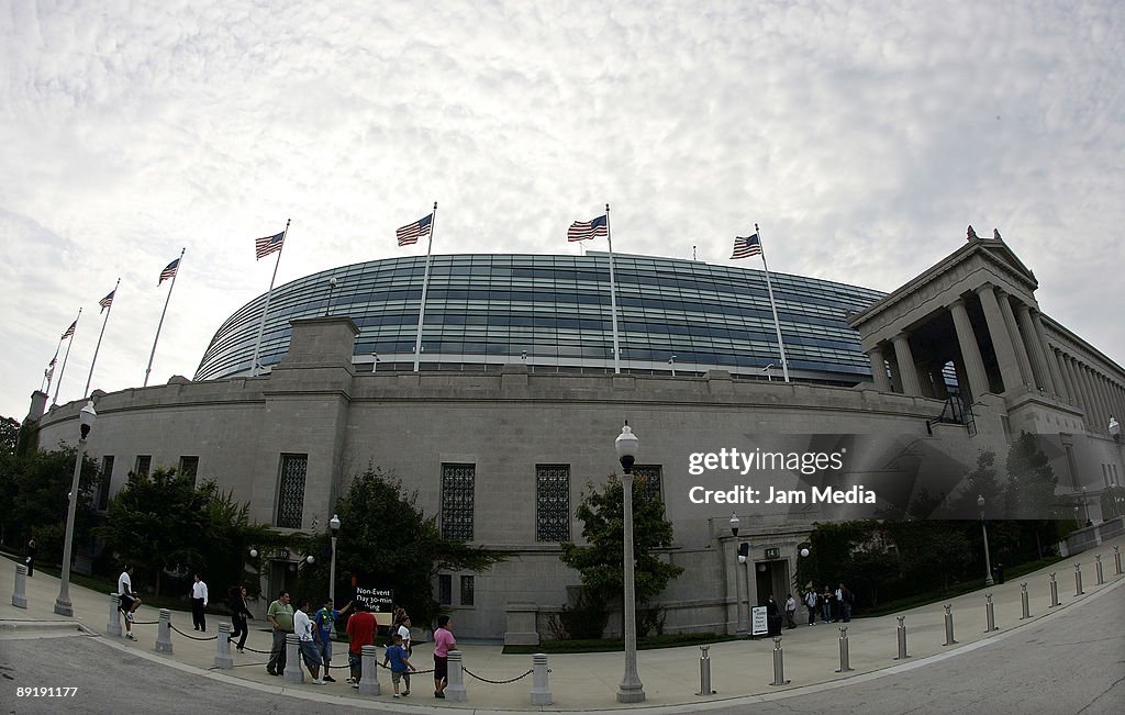 Soldier Field Ahead Of CONCACAF Cup Match Costa Rica v Mexico