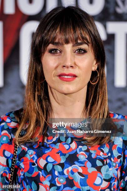 Irene Arcos attends 'Muchos Hijos, Un Mono Y Un Castillo' premiere at Callao Cinema on December 13, 2017 in Madrid, Spain.