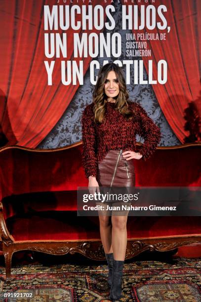 Yara Puebla attends 'Muchos Hijos, Un Mono Y Un Castillo' premiere at Callao Cinema on December 13, 2017 in Madrid, Spain.