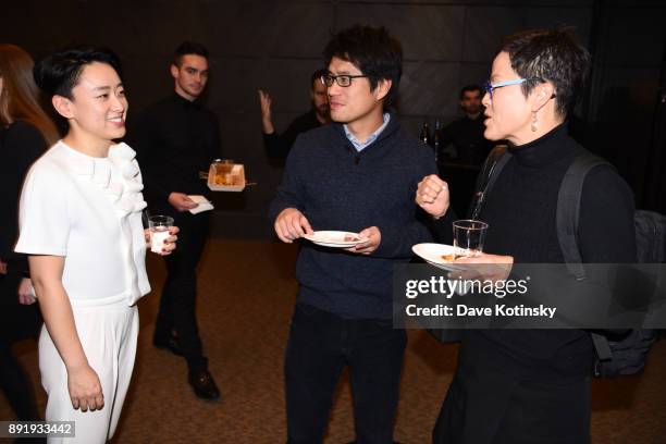 Atmosphere at The Age of Super Sensing International Conference 2017 at Japan Society on December 13, 2017 in New York City.