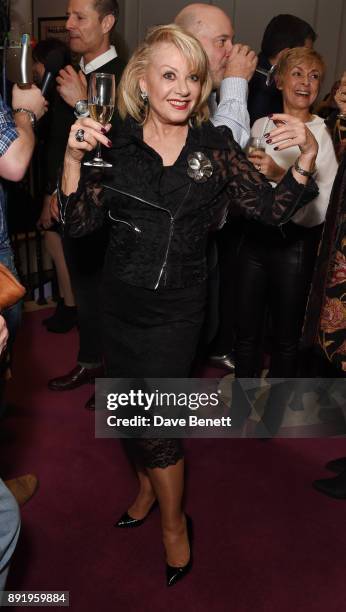 Elaine Paige attends the press night performance of "Dick Whittington" at The London Palladium on December 13, 2017 in London, England.
