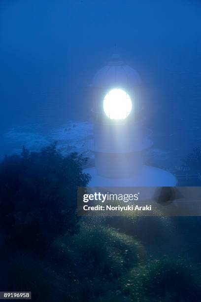 cape muroto, lighthouse - präfektur kochi stock-fotos und bilder