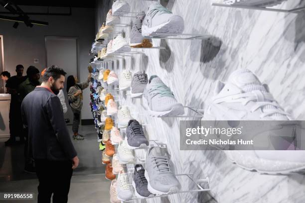 View of the Opening Cocktail Event for ASICS Flagship Store on December 13, 2017 in New York City.