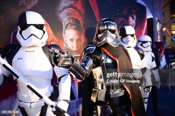 General view of atmsophere at the Star Wars: The Last Jedi - Canadian Premiere held at Scotiabank Theatre on December 13, 2017 in Toronto, Canada.