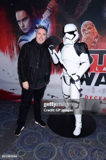 Ed Robertson attends the Star Wars: The Last Jedi - Canadian Premiere held at Scotiabank Theatre on December 13, 2017 in Toronto, Canada.