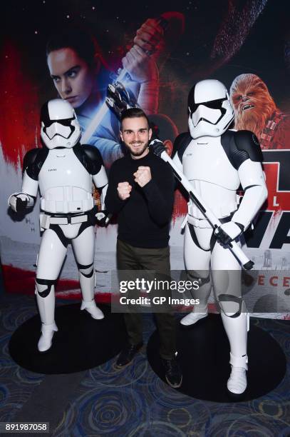 Michael Rizzi attends the Star Wars: The Last Jedi - Canadian Premiere held at Scotiabank Theatre on December 13, 2017 in Toronto, Canada.