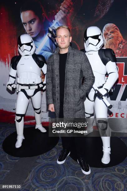Brett Poschmann attends the Star Wars: The Last Jedi - Canadian Premiere held at Scotiabank Theatre on December 13, 2017 in Toronto, Canada.