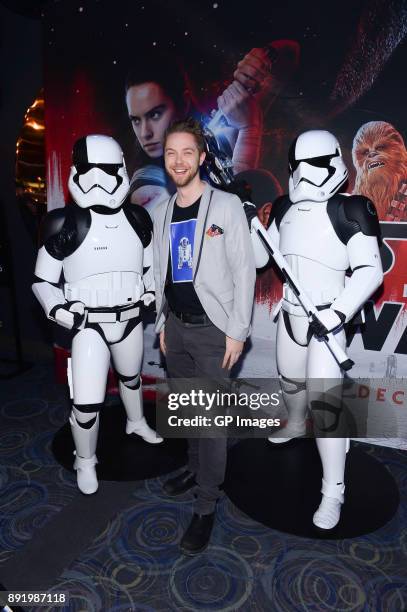 Ajay Fry attends the Star Wars: The Last Jedi - Canadian Premiere held at Scotiabank Theatre on December 13, 2017 in Toronto, Canada.
