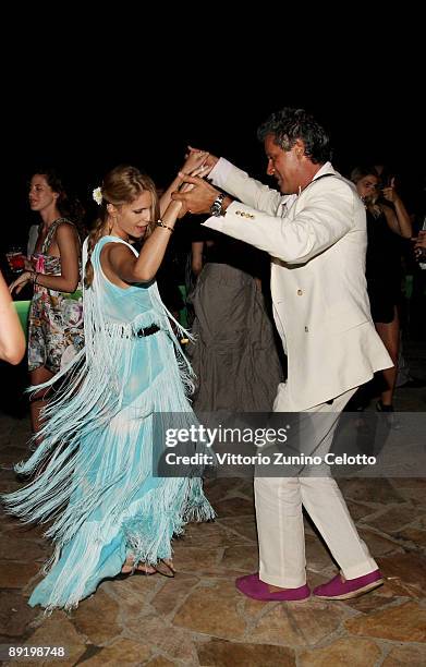 Eugenie Niarchos attends Il Pellicano Summer Party with Jurgen Teller held at the Hotel Il Pellicano on June 13, 2009 in Porto Ercole, Italy.