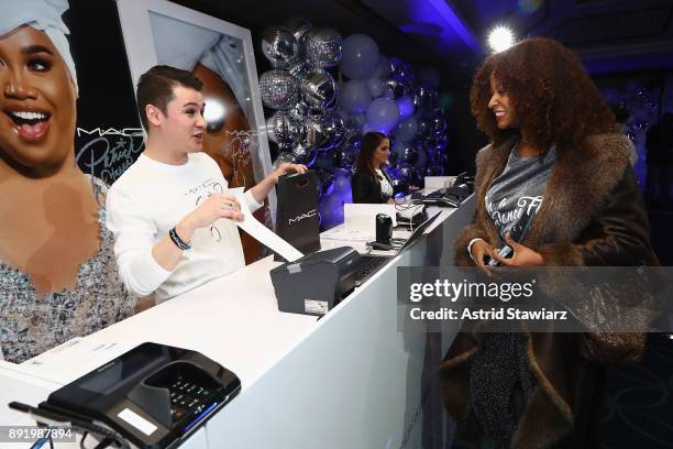 Fans attend M·A·C PatrickStarrr The Damn Show at Hammerstein Ballroom on December 13, 2017 in New York City.