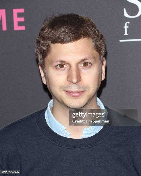 Actor Michael Cera attends the "Molly's Game" New York premiere at AMC Loews Lincoln Square on December 13, 2017 in New York City.