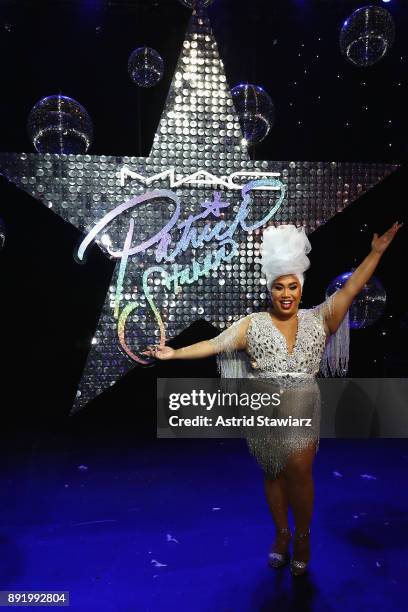 PatrickStarrr poses during M·A·C PatrickStarrr The Damn Show at Hammerstein Ballroom on December 13, 2017 in New York City.