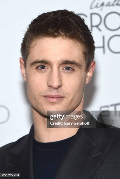 Actor Max Irons attends the "Crooked House" New York premiere at Metrograph on December 13, 2017 in New York City.